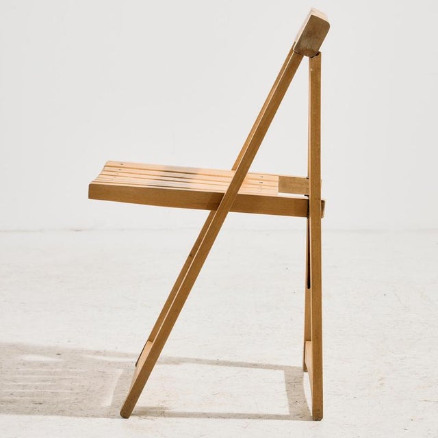 1960s Beech Chair by Aldo Jacober for Alberto Bazzani, 1960s For Sale - Image 5 of 13