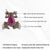 1890s Revival Inspired Silver & 3Ct Natural Ruby Diamond Pavé Frog Brooch Pendant For Sale - Image 12 of 14