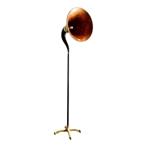 1920s Giant Gramophone Floor Lamp