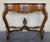 Mid 19th Century French Regency Console Table in Carved Walnut with drawer and Marble Top For Sale - Image 12 of 18