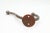 Vintage Steel Double Arm Wall Hook For Sale - Image 4 of 4