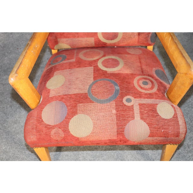 Mid 20th Century Deco Style Armchairs - 2 Pieces For Sale - Image 11 of 12