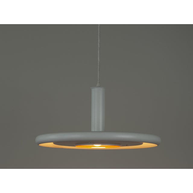 Fog & Mørup Vintage Danish Space Age Optima Lamp by Hans Due for Fog & Mørup, 1973 For Sale - Image 4 of 13
