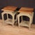 Wood Vintage Painted Bedside Tables, 1980s, Set of 2 For Sale - Image 7 of 13