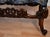 1900s Antique French Louis XV Carved Walnut Bench / New Upholstery For Sale - Image 12 of 14