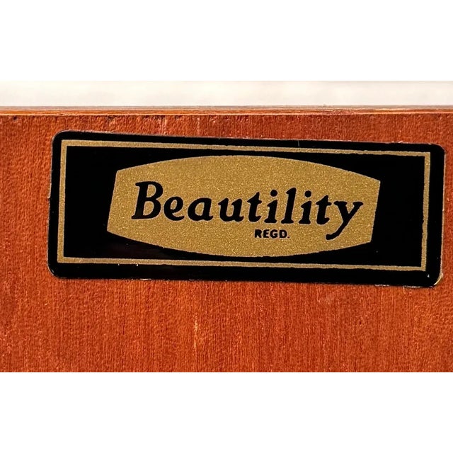 Mid 20th Century Vintage Teak Sideboard by Beautility For Sale - Image 13 of 18