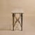 Early 20th Century French Bronze + Travertine Console From A Historic Parisian Hotel For Sale - Image 4 of 12