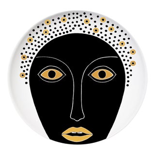 Personal | for Him Ceramic Plate by Vincenzo D’Alba for Kiasmo For Sale