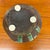 Vintage Oribe Style Studio Pottery Handled Vessel With Emerald Green Drip Glaze For Sale - Image 10 of 10