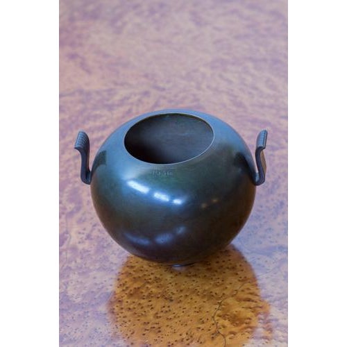 Bronze Vase Model 121 from GAB For Sale - Image 4 of 11