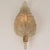 Large Golden Murano Glass Wall Sconces from Barovier & Toso, Italy, 1960s, Set of 2 For Sale - Image 6 of 9