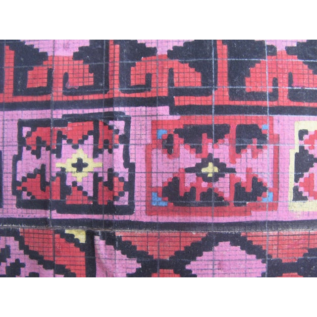 Antique French Textile Design For Sale - Image 6 of 10