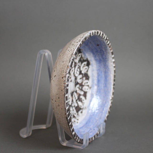 Mid-Century Modern Decorative Ceramic Bowl by Albert Thiry, 1970s For Sale - Image 6 of 17