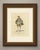 This is an original antique copper engraving with hand coloring, lettered "habit of a german nobleman, in 1577." it is...