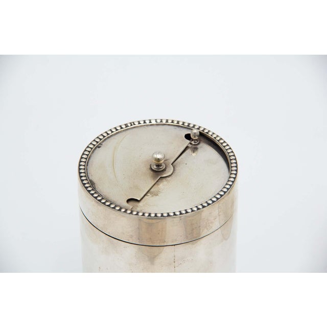 Plain Silver Toilet Set, Set of 7 For Sale - Image 3 of 8