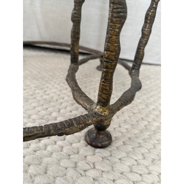 Giacometti-Style Hammered Iron Sithon Magazine Holder by Uttermost For Sale - Image 9 of 9