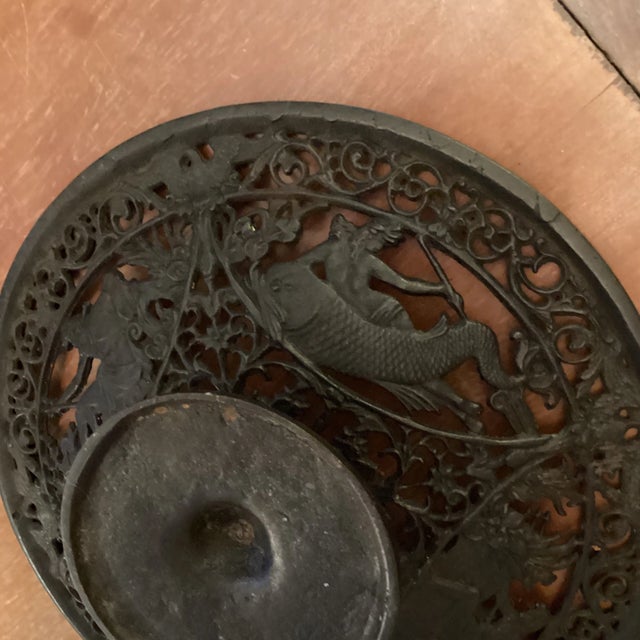 Mid 20th Century Italian Laser Cut Iron Bowl For Sale - Image 10 of 12