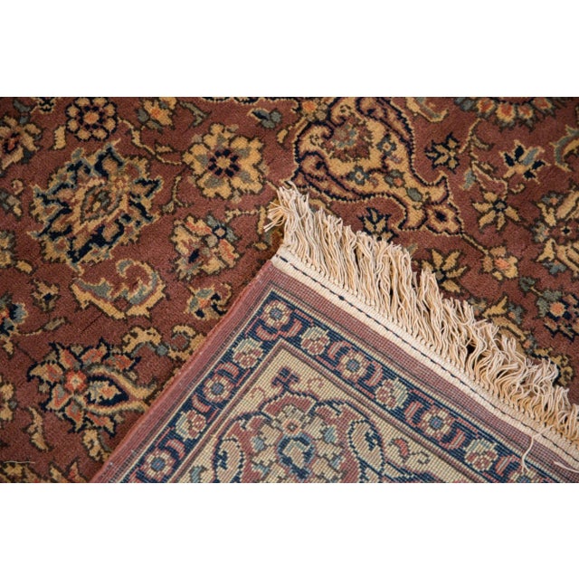 Vintage Romanian Tabriz Design Rug - 5'8" X 8'1" For Sale - Image 11 of 12