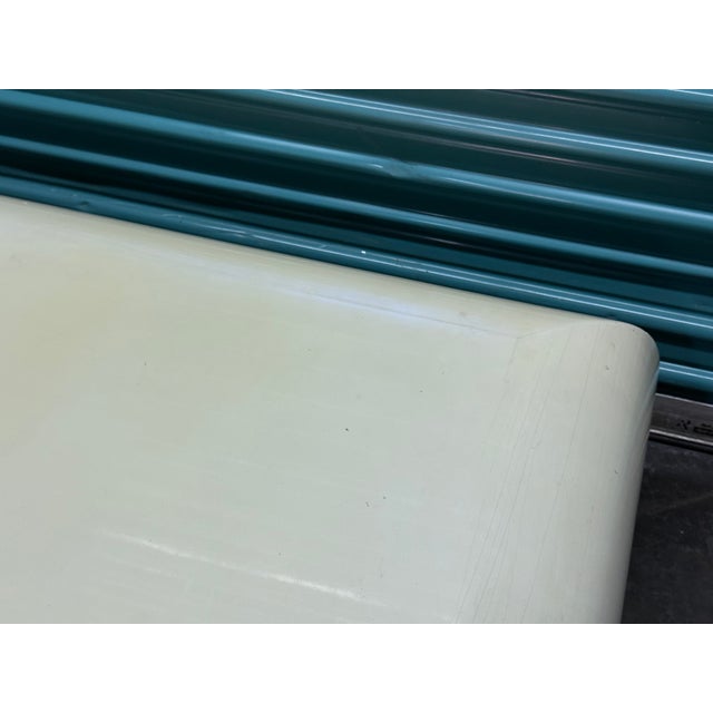 Metal 1970s Mid-Century Springer Lacquer Floating Coffee Table - Chrome Base For Sale - Image 7 of 7