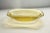 Glass 1930’s Madrid Yellow Federal Glass Square Rimmed Serving Bowl For Sale - Image 7 of 8