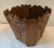 Brown Vintage English Carved Oak Open Cellarette Wine Bucket For Sale - Image 8 of 8