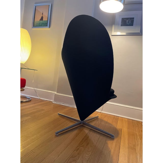 Metal Verner Panton’s Heart Cone Chair — A Mid-Century Modern Masterpiece For Sale - Image 7 of 10