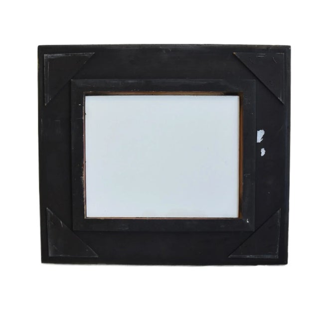 Impressionist Landscape & Pond Floral Oil Painting Including the Antiqued Gold Wood Frame For Sale In Los Angeles - Image 6 of 7