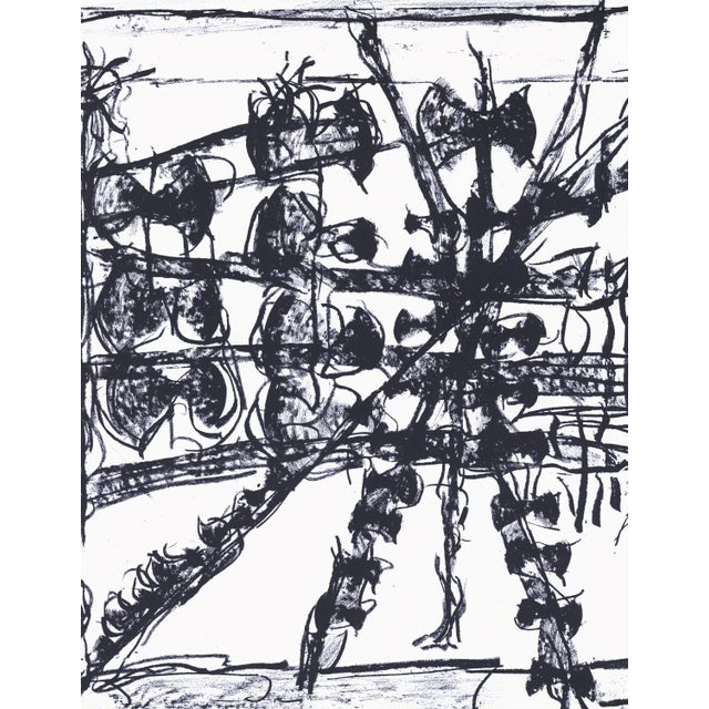 Original untitled lithograph by Jean-Paul Riopelle published in 1979 by Maeght Éditeur for Derrière Le Miroir, and printed...