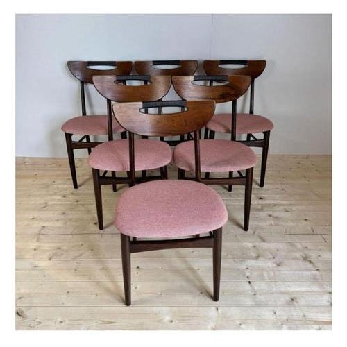 Rosewood Chairs, Denmark, 1960s, Set of 6 For Sale - Image 9 of 9