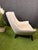 Authentic Precedent "Jasper" High-Back Accent Chair For Sale - Image 4 of 5