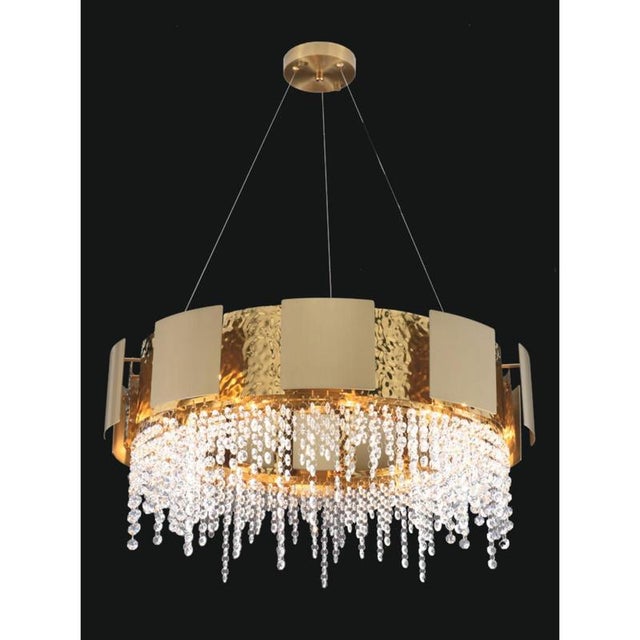Not Yet Made - Made To Order Collection Marte Chandelier in Metal and Crystal by Jago For Sale - Image 5 of 8