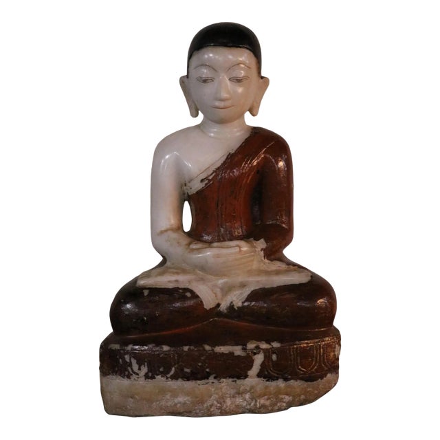 Alabaster Seated Disciple For Sale