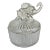 1920's Jeanette Glass Elephant Lidded Powder Candy Dish For Sale