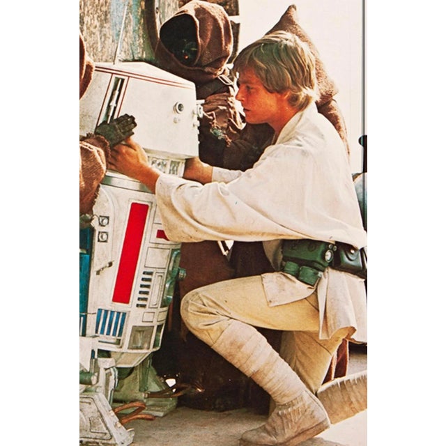 Star Wars Original Vintage Cinema Lobby Card 1977 For Sale - Image 4 of 4