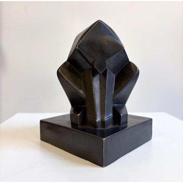 Cubist Sculpture Monkey by Jöel Martel, 1935 For Sale - Image 6 of 7