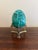 Metal Large Solid Malachite Egg on Neoclassical Brass Stand For Sale - Image 7 of 10