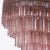 Mid-Century Modern Pink Dining Treviso Chandelier from Pure White Lines For Sale - Image 3 of 6
