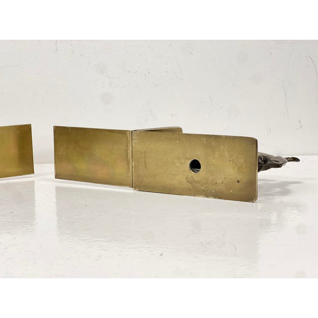 Art Deco Bronze Ship Bookends, 1930s, Set of 2 For Sale - Image 6 of 10