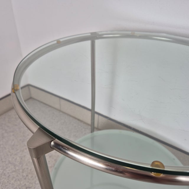 Strind Mobile Table, Design by Ehlen Johansson, Ikea, Sweden, 1980s Dimensions: height – 63 cm diameter – 50 cm This...