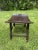 Brown Mid-Century Arts & Crafts Solid Oak Wood Bench Stool Curved Seat Rustic For Sale - Image 8 of 17