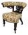 Horseshoe Back Desk Chair, 1850 For Sale
