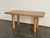 Wood 1970s Solid Oak Dining Table For Sale - Image 7 of 8