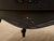 Black Vintage Burlwood Top Occasional Side Table For Sale - Image 9 of 12