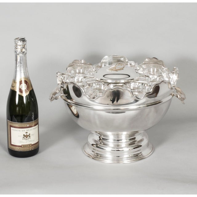 Vintage Silver Plated Cooler, 1980s For Sale - Image 18 of 18