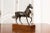 Italian Italian Early 20th Century Bronze Horse Sculpture on Rectangular Wooden Base For Sale - Image 3 of 7