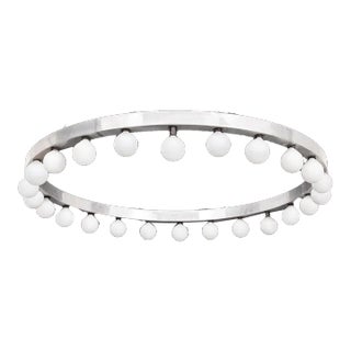 Alvin Lustig Manner Modern Ring Chandelier For Sale
