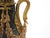 Stone Italian 19th Century Green Marble and Gilt Bronze Louis XVI Style Urn-Form Lamps For Sale - Image 7 of 11