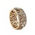 One of a Kind 14k Yellow Gold 5.08 Carat Weight Diamond Eternity Style Band Ring, Size 7.5 For Sale In New York - Image 6 of 11