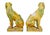 Large Mid 20th Century Indonesian Salt Glazed Decorative Dogs, 1950, Set of 2 For Sale - Image 9 of 11