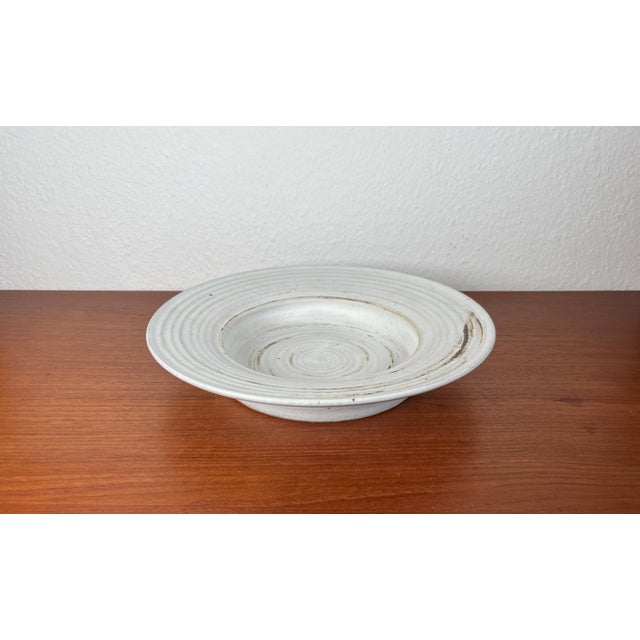 Mid-Century Modern Minimalist Danish Studio Pottery Bowl from Pottestuen Keramik Frederikshavn, 1960s For Sale - Image 15 of 15